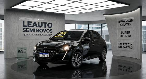 PEUGEOT 208 1.0 TURBO 200 FLEX ALLURE CVT PEUGEOT 208 1.0 TURBO 200 FLEX ALLURE CVT